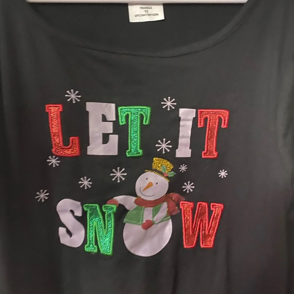 NWT Let it Snow Shirt - Picture 5 of 6